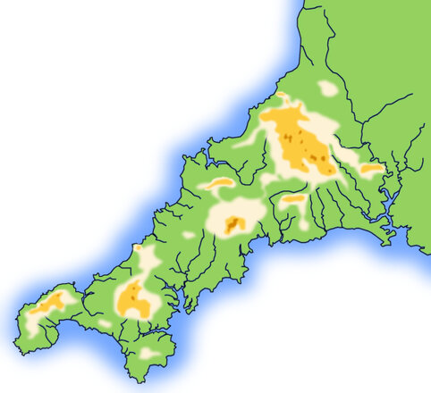 Cornwall topography