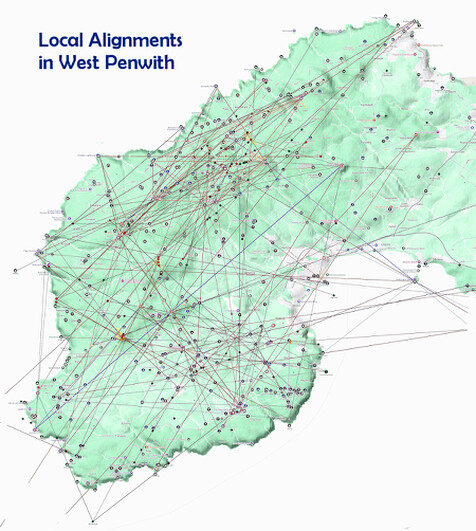Local Alignments in West Penwith